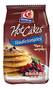 Hot cakes normal gamesa 850gr pza