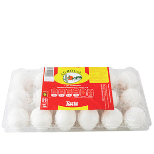 Huevo blanco agroval 18nero pza