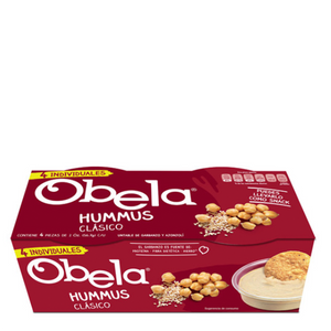 Hummus clásico 4pack obela 226.8gr pza