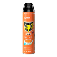 Insecticida raid casa y jardin 285 ml
