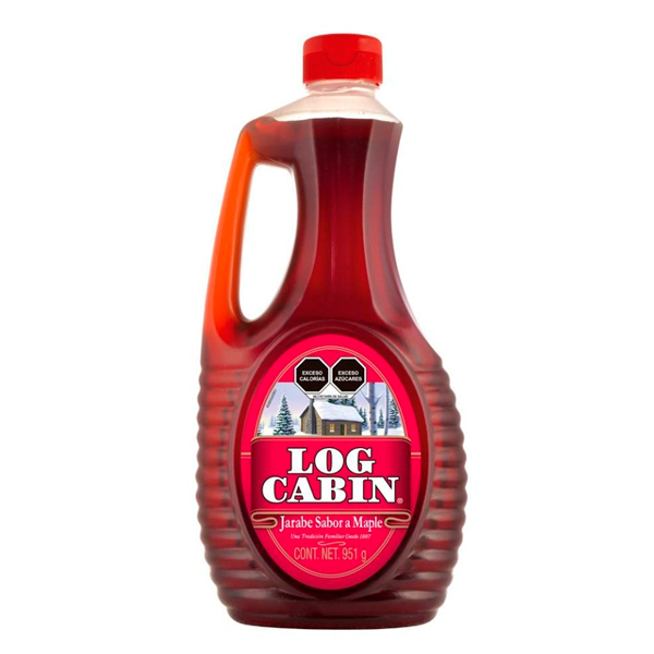 Jarabe maple log cabin kraft 951 gr