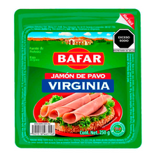 Jamón Virginia Bafar 250gr