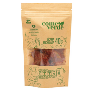 Jícama enchilada chips come verde 40gr pza