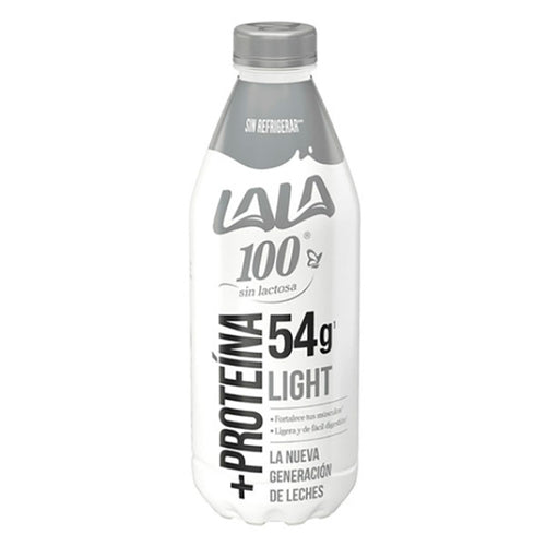 Leche 100 proteina lala  light 1lt pza