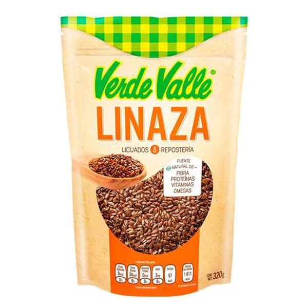 Linaza verde valle 330gr pza