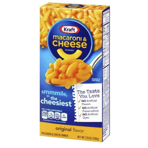 Macarron & cheese kraft 206gr. pza