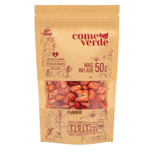 Maíz Inflado Fuego 50Gr Come Verde