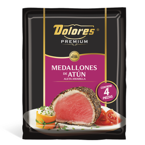 Medallón de atún rojo dolores 4pack 680gr pza