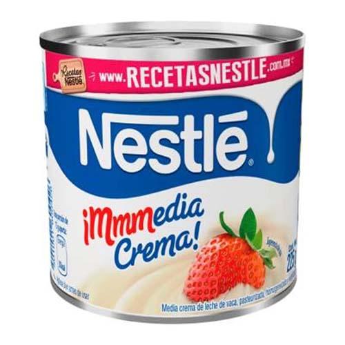 Media crema nestle 225 gr pza