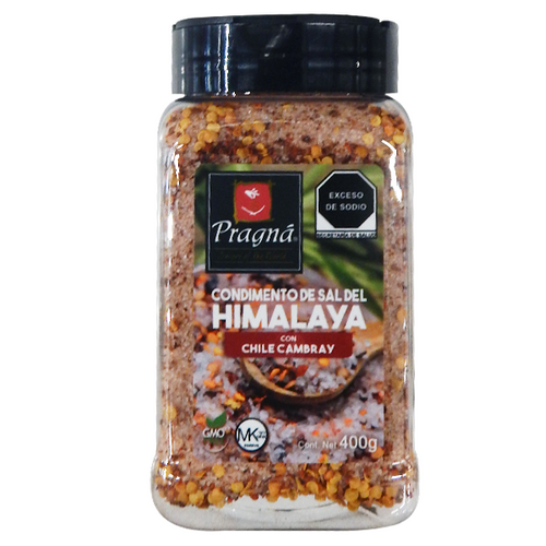 Sazonador cristales del Himalaya con chile cambray pragna 400gr pza