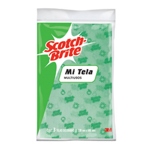 Mi tela multiusos scotch brite 3 pzas