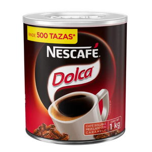 Café nescafé dolca npro lata 1kg pza