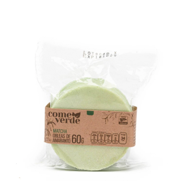 Oblea matcha come verde 60gr
