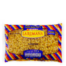 Pasta codito c/fibra la romana 200 gr