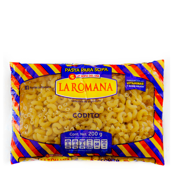 Pasta codito la romana 200 gr