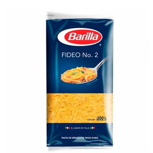 Pasta fideo 2 barilla 200gr
