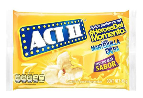 Palomitas mantequilla act II pza