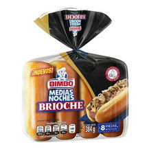 Pan medias noches brioche bimbo 384gr