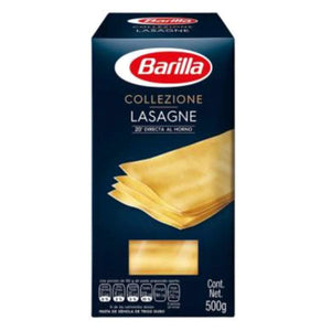 Pasta lasagna plana barilla 500 gr pza