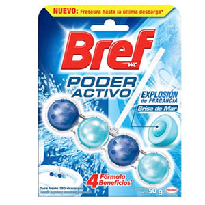 Pastilla sanitaria bref duo cubes original 50gr c/pza. pza