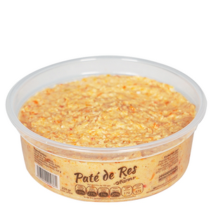 Pate de res dr farms 250gr pza