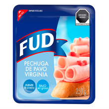 Pechuga de pavo virginia fud 250gr pza