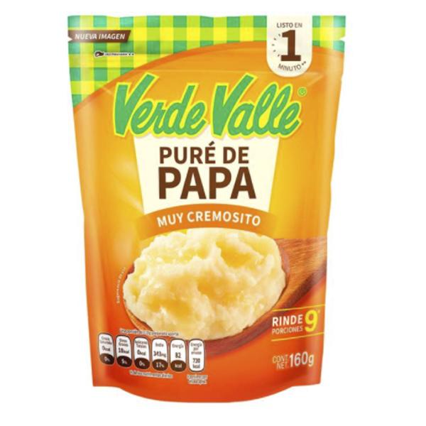 Pure de papa verde valle 160 gr pza