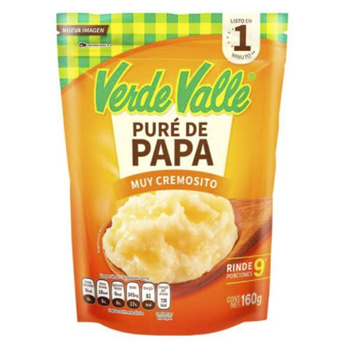 Pure de papa verde valle 160 gr pza