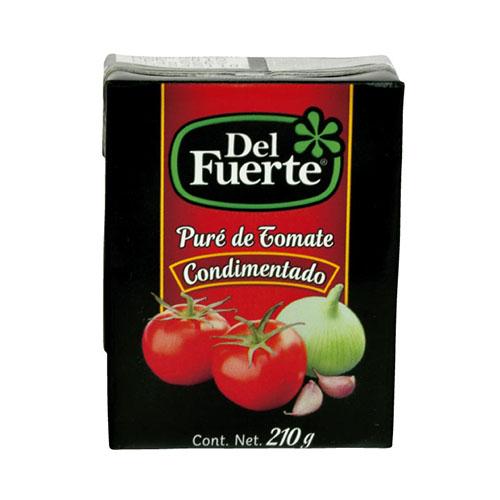 Pure de tomate del fuerte 210 gr pza