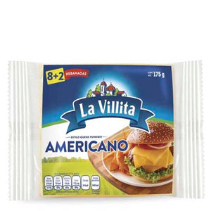 Queso amarillo la villita 175gr pza