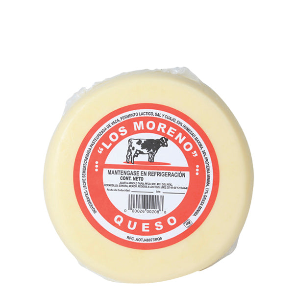 Queso cocido los moreno 350 gr pza