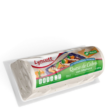 Queso de cabra con albahacar lyncott 200gr