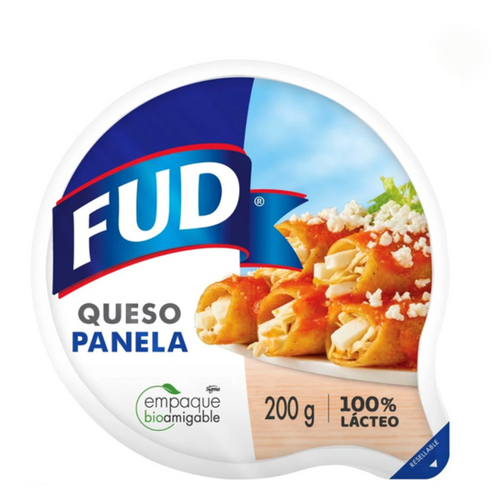 Queso panela fud 200gr pza