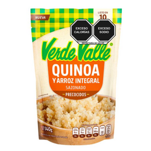 Quinoa y arroz integral verde valle 280gr pza