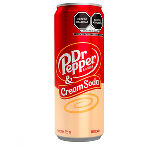 Refresco dr pepper cream soda 355ml