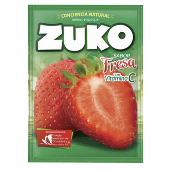 Refresco en polvo zuko varios sabores pza