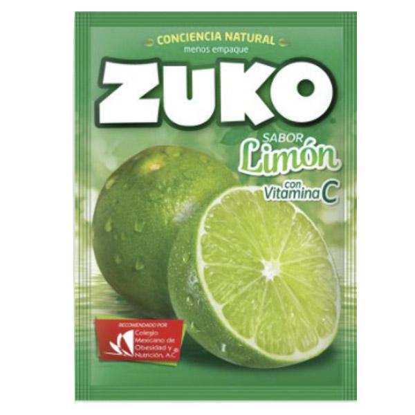 Refresco en polvo zuko varios sabores pza