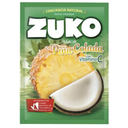 Refresco en polvo zuko varios sabores pza