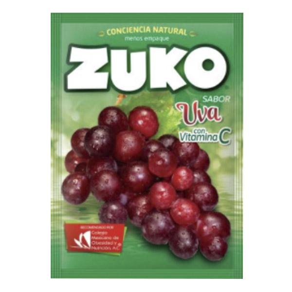 Refresco en polvo zuko varios sabores pza
