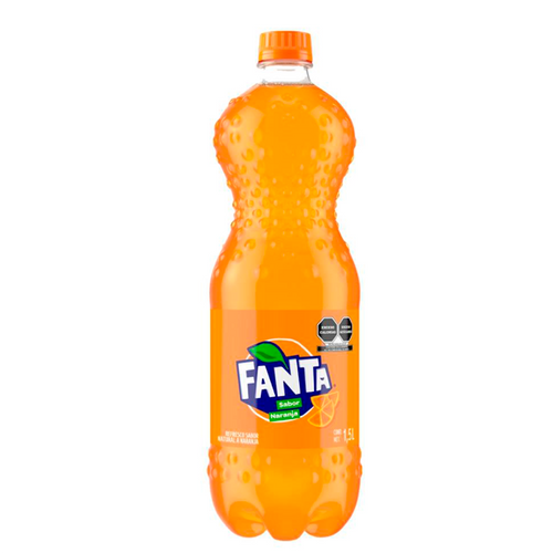 Refresco fanta naranja 1lt