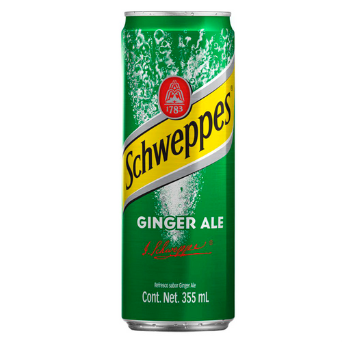 Refresco ginger ale schweppes lata 355 ml