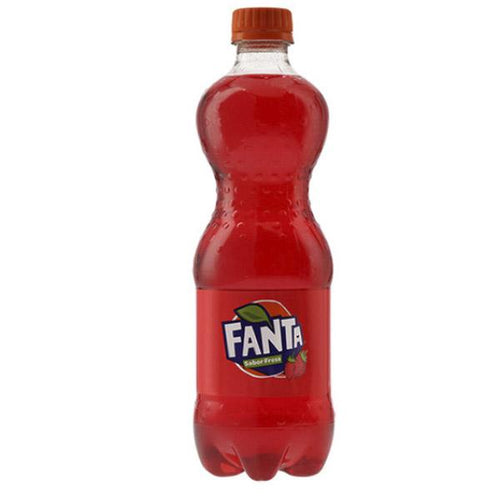 Refresco fanta fresa 600ml pza