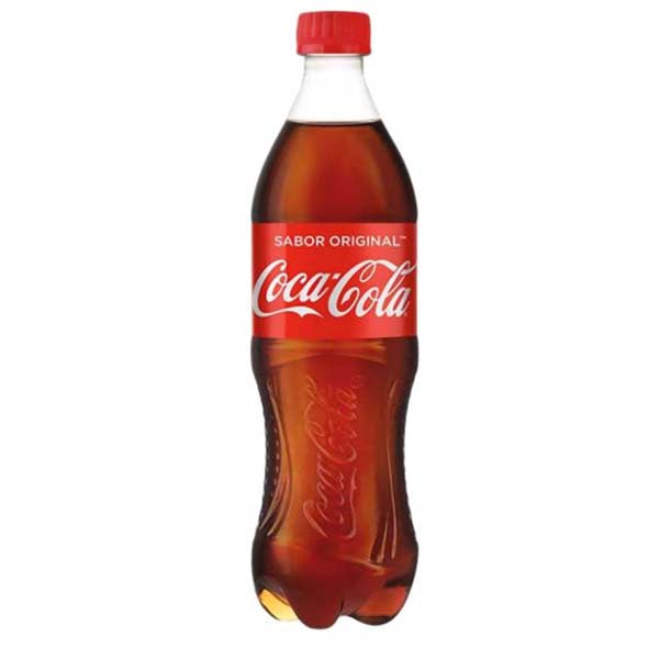 Refresco coca cola original 600 ml pza