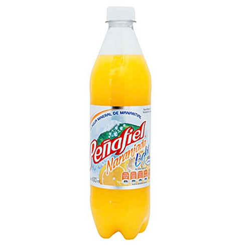 Refresco peñafiel naranjada c/jugo light 600ml pza
