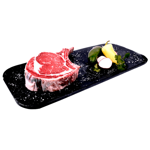 Rib eye cowboy steak alto vacío