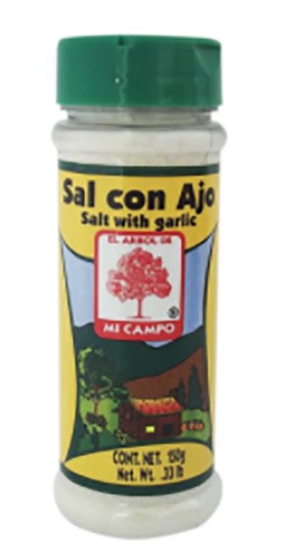 Sal con ajo 150 gr pza