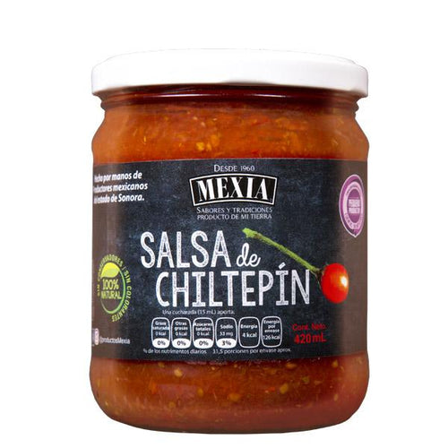 Salsa de chiltepin mexia 420 ml pza