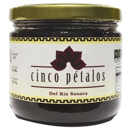 Salsa de jamaica 5 petalos rio sonora 300ml pza