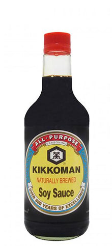 Salsa de soya kikkoman 296 ml pza