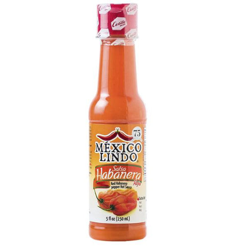 Salsa habanera roja castillo 150 ml pza